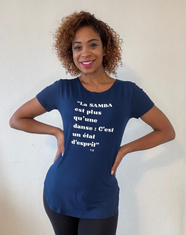 T-shirt long "La Samba est plus qu'une danse" – Image 3