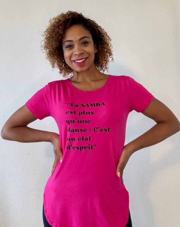 T-shirt long "La Samba est plus qu'une danse" – Image 4